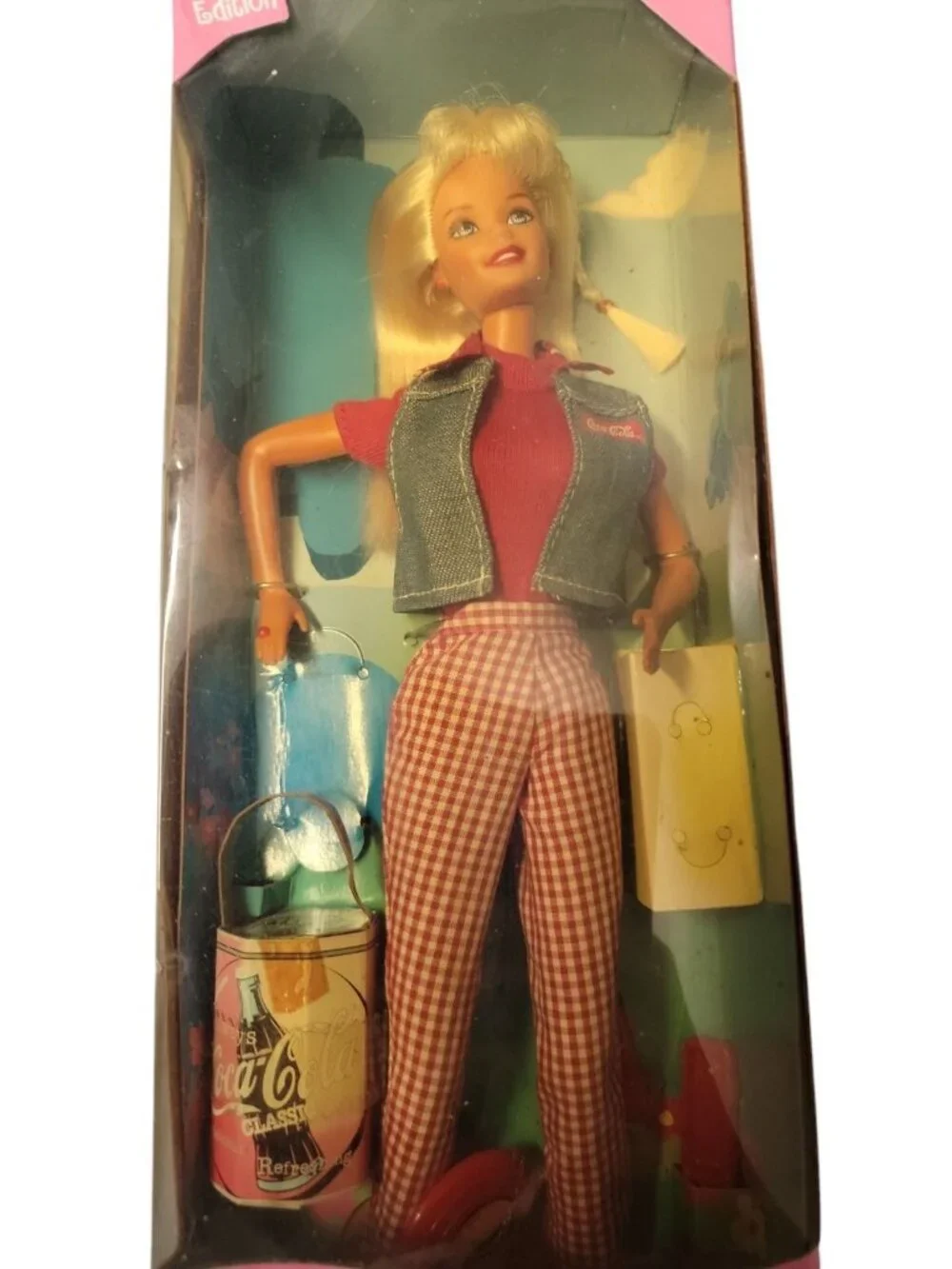 1997 Barbie Doll Coca Cola Picnic Special Edition Mattel #10926 NEW Sealed Box